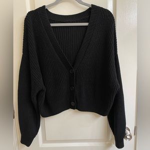 H&M cropped cardigan size XXL